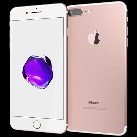 Apple Iphone 7 Plus Todos Los Colores Modelo 3d 55 3ds Fbx Obj Max Free3d