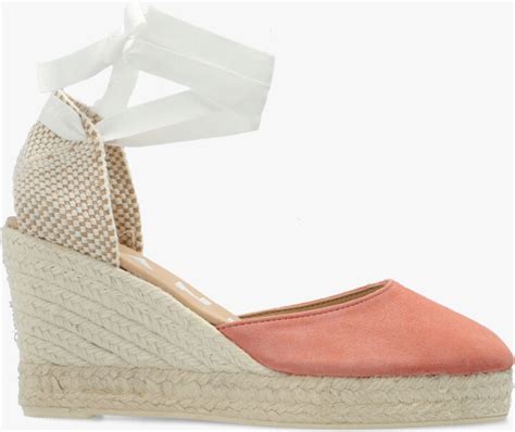 Manebi Hamptons Wedge Espadrilles Pink ShopStyle