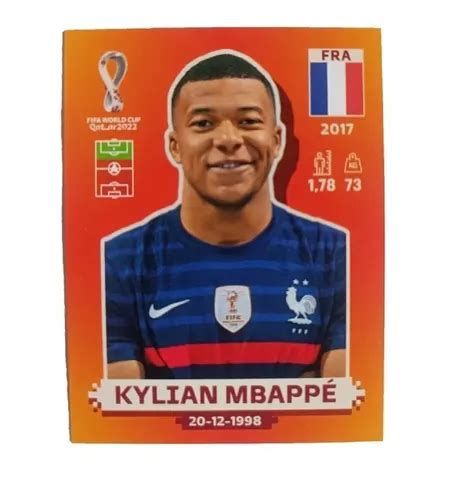 Figurita Mundial Mbappe Qatar Mercadolibre