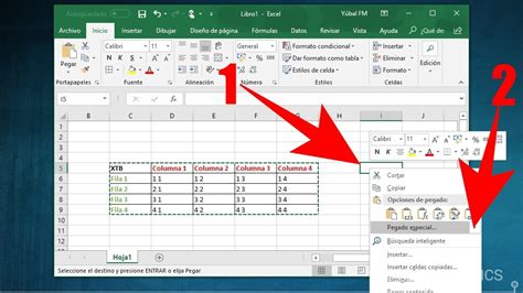 Transponer Columnas A Filas En Excel Printable Templates Free