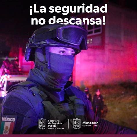 SSP MICHOACÁN on Twitter Nuestro agente está listo para vigilar tu