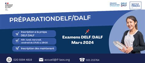 Préparation DELF DALF Institut français du Laos