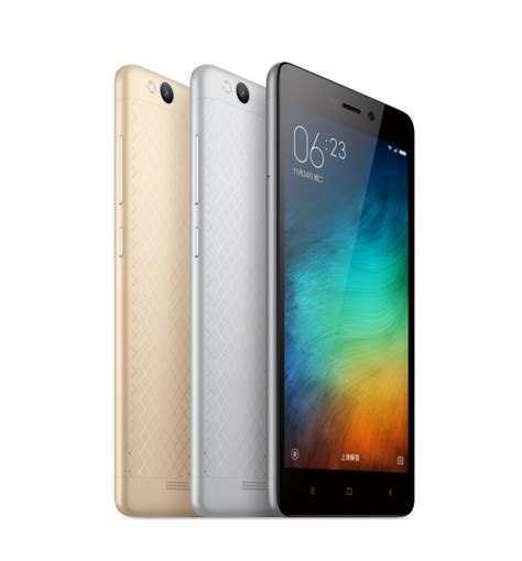 Xiaomi Officially Reveals The All Metal Redmi 3 SoyaCincau