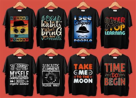 Typography T Shirt Design Bundle 7 Graphic By AdhorT Creative Fabrica