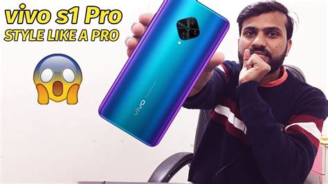 Vivo S1 Pro First Impressions 48MP AI Diamond Camera Design 32MP