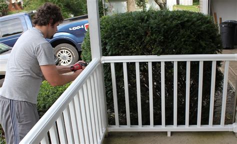 How To Install A Porch Railing And Add Some Curb Appeal