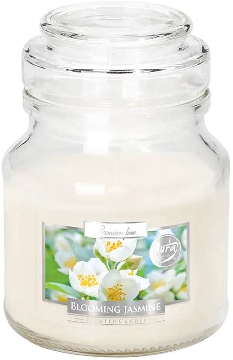 Bispol Premium Line Scented Candle Blooming Jasmine Aromatinė premium