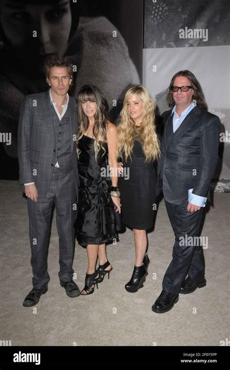 John Taylor Of Duran Duran And His Wife Gela Nash With Guest 21 October 2008 Los Angeles