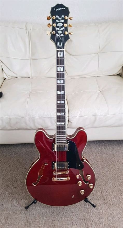 Epiphone Sheraton Ii Pro Wine Red Epiphone Electric Guitar For Sale