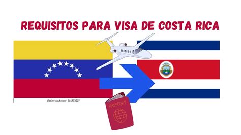 Requisitos Para La Visa De Costa Rica Visas Costarica Venezolanos