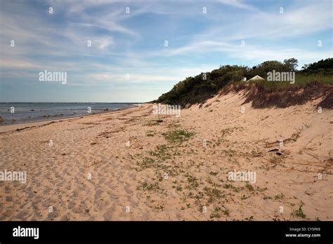 Breakwater Beach Brewster Cape Cod Massachusetts Stock Photo Alamy