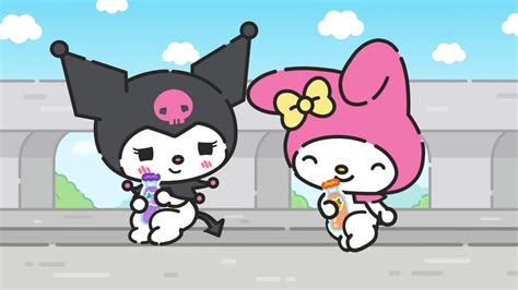 Kuromi And My Melody Are Together With Soda By Mdkuromipichu On Deviantart