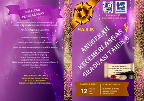 BUKU PROGRAM MAJLIS ANUGERAH KECEMERLANGAN 2022 Reen Azreen Flip PDF