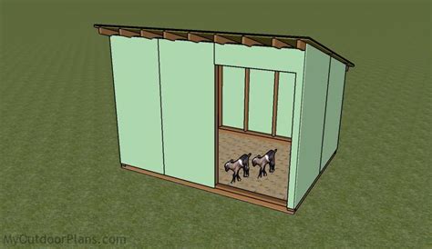 Pig Shelter Plans | MyOutdoorPlans | Free Woodworking Plans and Projects, DIY Shed, Wooden ...