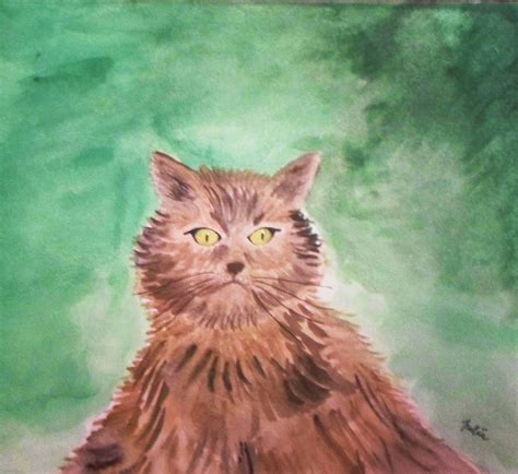 drawing cat (watercolor) by JuliaRoden on DeviantArt