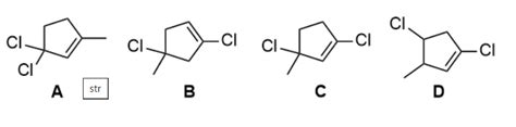 Solved Which Of The Following Is The Correct Structure For