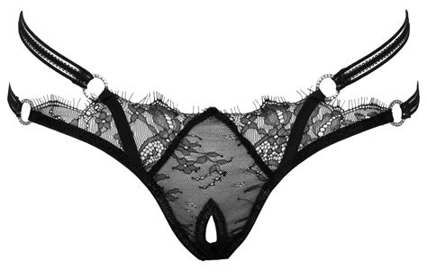 Cottelli lingerie Crotchless String S M kelnaitės stringai
