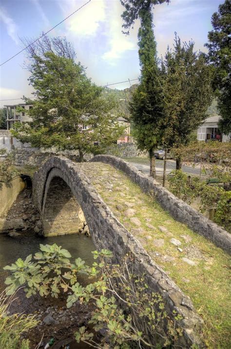 Il Ponte Della Regina Louise Attraverso Il Fiume Neman Fotografia Stock