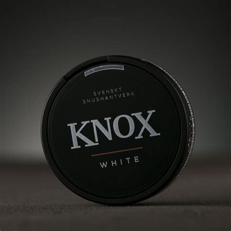 Knox White Portion Swedishproductsonline Swedishproductsonline