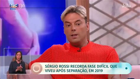 Sérgio Rossi revela como descobriu traição da ex namorada Tive uma