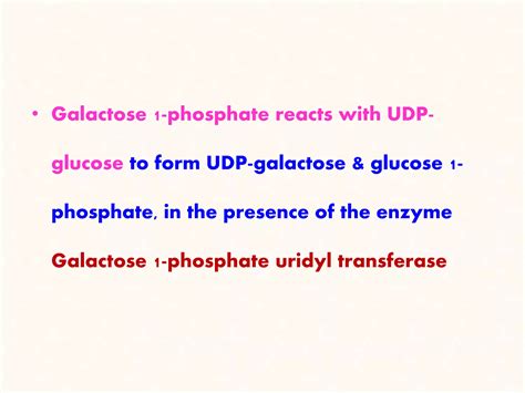 Metabolism Of Galactose Fructose And Amino Sugars Ppt