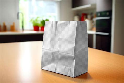 Paper Bag Png Transprent Mockup Free Png Rawpixel
