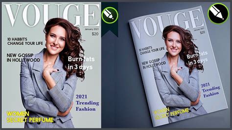 Magazine Cover Design In CorelDRAW Basic Concept Step By Step YouTube