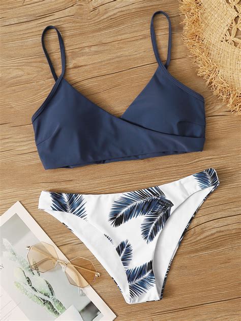 Shein Swim Vcay Biquíni De Alça Ajustável Shein Brasil