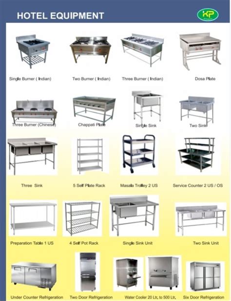 Restaurant Kitchen Equipments At Rs Commercial Kitchen