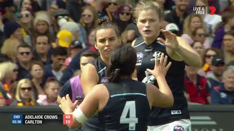 Adelaide V Carlton Highlights 2019 Nab Aflw Grand Final Youtube