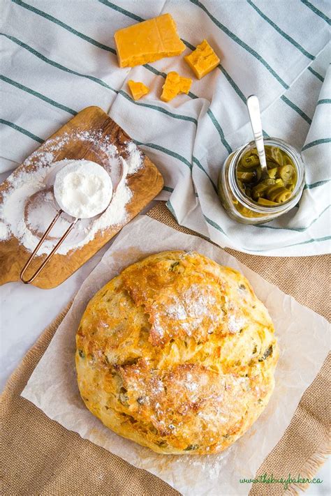 Easy No Knead Jalapeno Cheese Artisan Bread Artofit