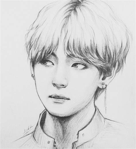 Pin On Bts Drawings Bts Drawings Sketches Drawings