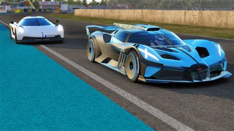 Bugatti Bolide Vs Koenigsegg Jesko Absolut At Le Mans No Chicane Youtube