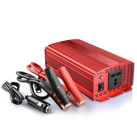 Bestek W Car Power Inverter Dc V To V Ac Converter With