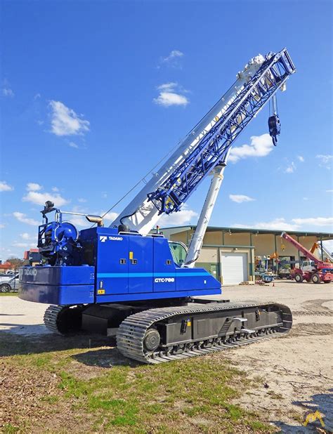 Tadano Mantis Gtc Ton Telescopic Crawler Crane For Sale Hoists