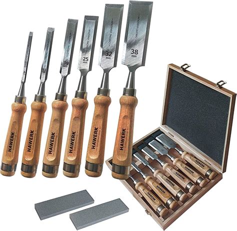 Chisel Set For Wood Chisels Sharpening Stones Box From Hawerk