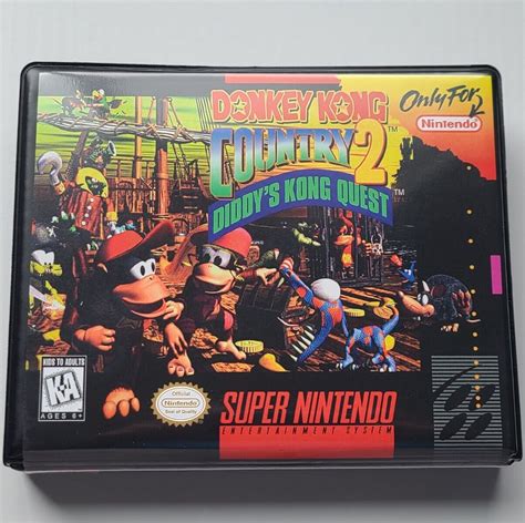 Donkey Kong Country 2 Diddy S Kong Quest Super Nintendo 1995 Brandcom