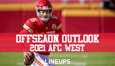 2021 Nfl Offseason Outlook Afc West