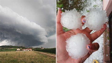 Sna No Nevrijeme Stiglo I U Na U Zemlju Led I Olujni Vjetar Pogodili