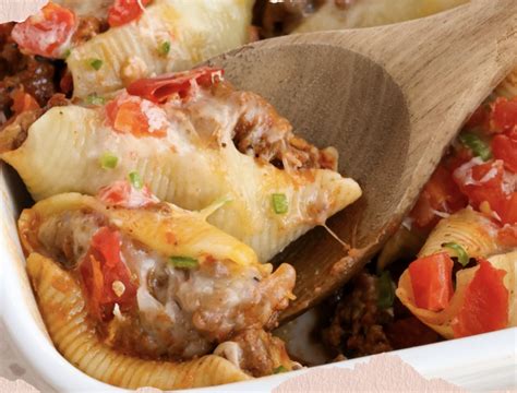 Taco Style Stuffed Shells A Flavorful Fusion Of Mexican And Italian