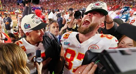 Travis Kelce Had Huge Booger During Super Bowl Celebrations