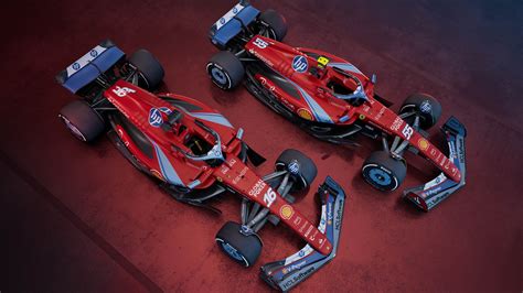 Ferrari has added some *blue* to its F1 cars for the Miami GP | Top Gear