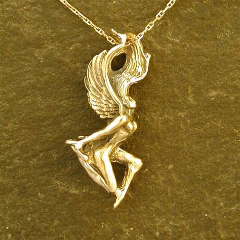 Naked Fairy Pendant Etsy