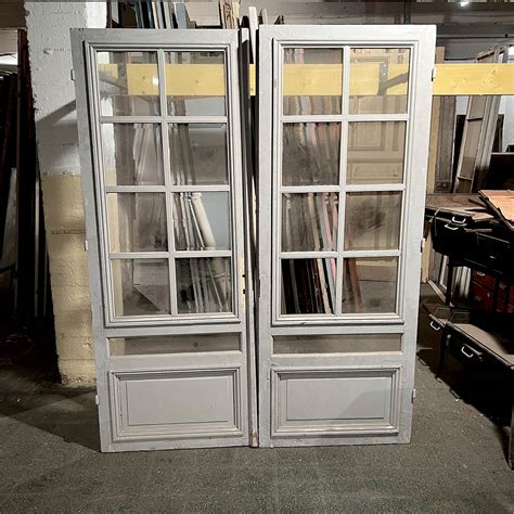 Beveled double door Matériaux Authentiques