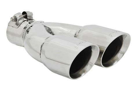 Flowmaster Dual Round Angle Cut Exhaust Tip Free Shipping