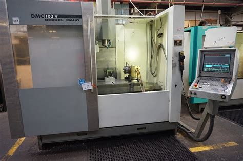 Deckel Maho Dmc V Machining Centre With Heidenhain Tnc M Control