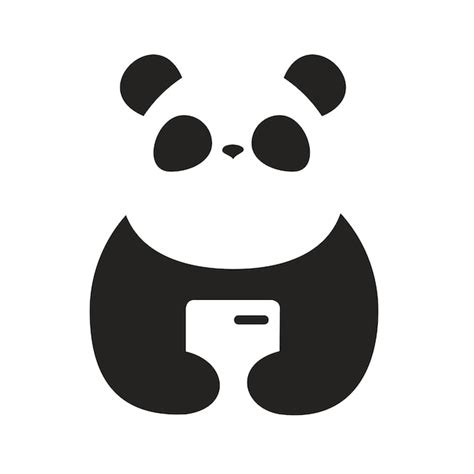 Premium Vector Panda Logo Design