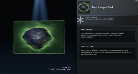 Lump Of Coal Rdota2