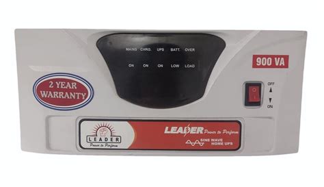 900VA Leader Sine Wave Home UPS Inverter At Rs 5000 Papdi Vasai