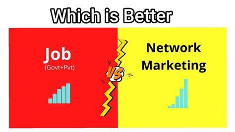 Difference Between Job And Network Marketing Network Marketing Kya